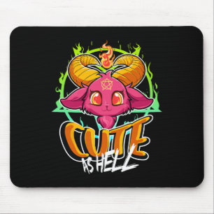 Alfombrilla De Ratón Qué Diablos Halloween Kawaii homet Funny Satan G