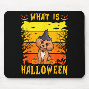 Alfombrilla De Ratón ¿Qué es cachorro de Halloween 