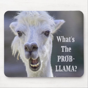 Alfombrilla De Ratón ¿Qué es el Prob-Llama? Divertido LLAMA