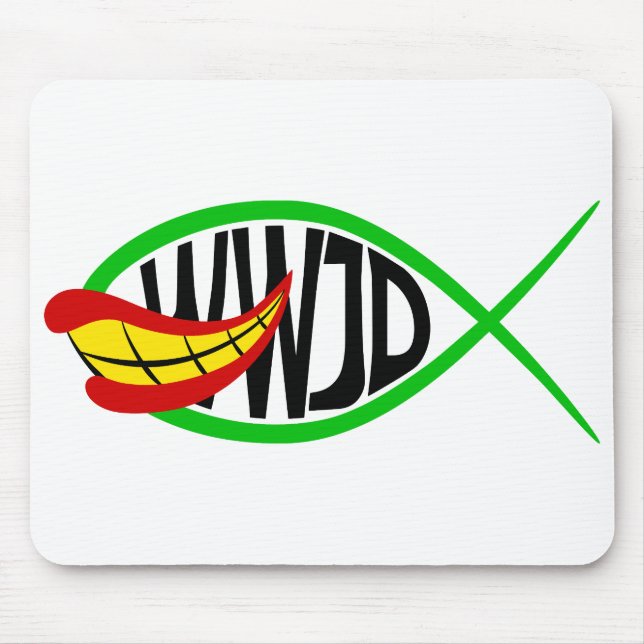 Alfombrilla De Ratón ¿Qué Haría El Bromista? (Frente)