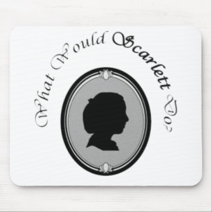 Alfombrilla De Ratón ¿Qué Haría Scarlett?Mousepad
