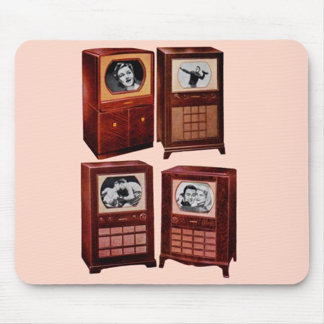 Alfombrilla De Ratón Qué hay en la televisión (Frente)