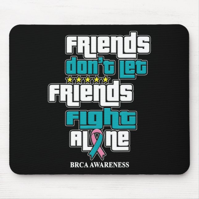 Alfombrilla De Ratón Que los amigos tomen conciencia (Frente)