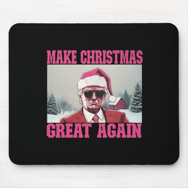 Alfombrilla De Ratón Que los Navidades vuelvan a ser geniales Papá Noel (Frente)