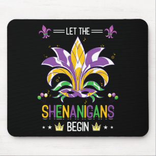 Alfombrilla De Ratón Que los Shenanigans comiencen el regalo de disfrac