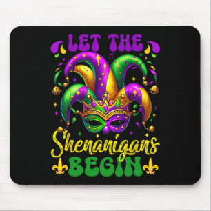 Alfombrilla De Ratón Que Los Shenanigans Empiecen El Mardi Gras 5