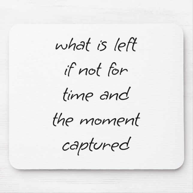 Alfombrilla De Ratón Qué queda del ratón (Frente)