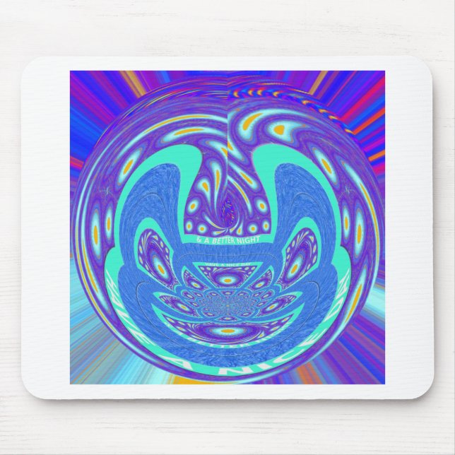 Alfombrilla De Ratón Que tengas un día feliz (Frente)