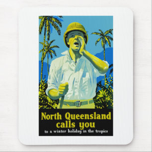 Alfombrilla De Ratón Queensland del norte le llama