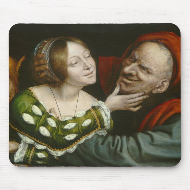 Alfombrilla De Ratón Quentin Matsys - Amantes Ill-Matched (Frente)