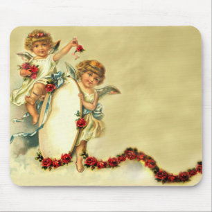 Alfombrilla De Ratón Querubes del Victorian