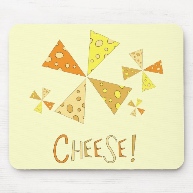 Alfombrilla De Ratón ¡Queso! (Frente)