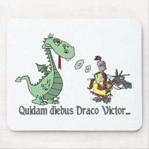 Alfombrilla De Ratón Quidam Diebus Draco Victor
