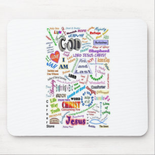 Alfombrilla De Ratón Quién él es… nombres de dios
