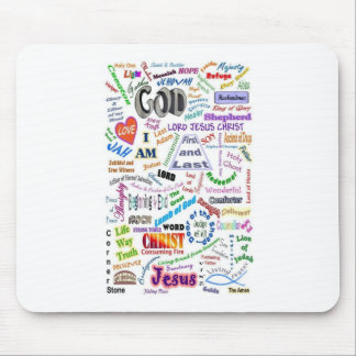Alfombrilla De Ratón Quién él es… nombres de dios