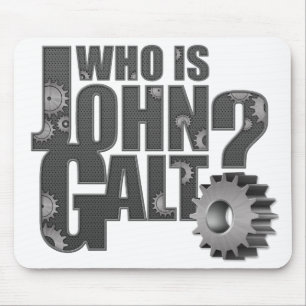 Alfombrilla De Ratón ¿Quién es Juan Galt? Cojín de ratón de los