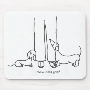 Alfombrilla De Ratón ¿Quién le ama? Mousepad