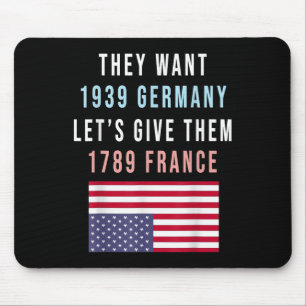 Alfombrilla De Ratón Quieren 19 Alemania Que les demos 1789 Francia _1