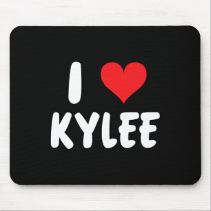 Alfombrilla De Ratón Quiero a Kylee - Corazón - Nombre 