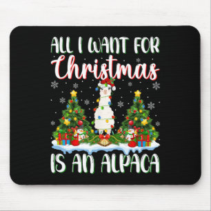 Alfombrilla De Ratón Quiero que los Navidades sean las luces de los árb