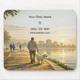 Alfombrilla De Ratón Quiet Morning Walk – Clinic Mousepad