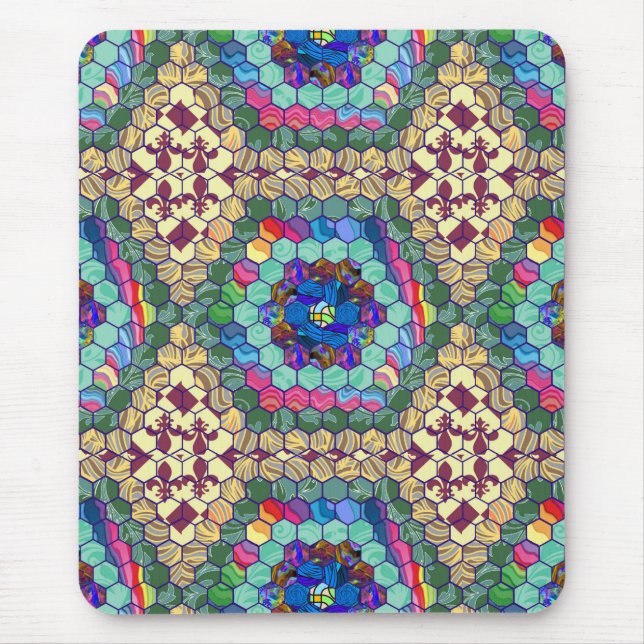 Alfombrilla De Ratón Quilt casero (Frente)