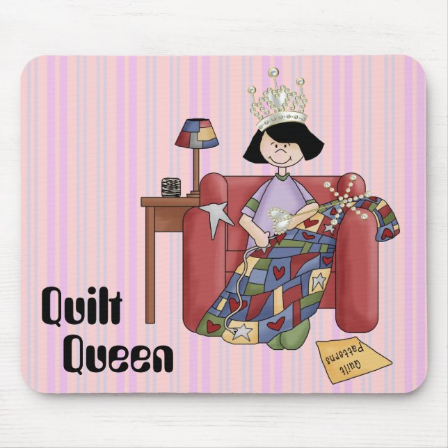 Alfombrilla De Ratón Quilt Queen #2Mouse Pad (Frente)