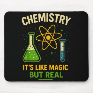 Alfombrilla De Ratón Química Es Como Magia Profesor De Ciencias Diverti