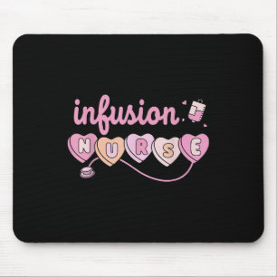 Alfombrilla De Ratón Quimioterapia Infusión Enfermera Día de San Valent