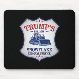 Alfombrilla De Ratón Quitanieves Trump Trump Quita Nieve Eliminación de