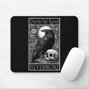 Alfombrilla De Ratón Quoth the Raven - Nevermore - Edgar Allan Poe
