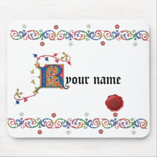 Alfombrilla De Ratón R Mousepad medieval