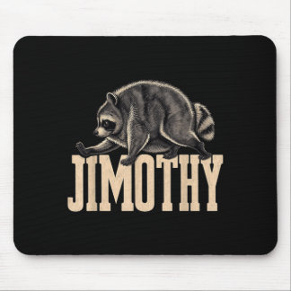Alfombrilla De Ratón Raccoon Creativo Retro 80s Jimothy
