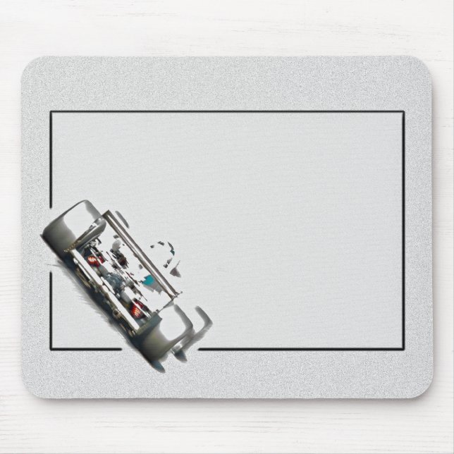 Alfombrilla De Ratón Racer de rueda abierta (Frente)