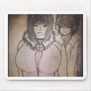 Alfombrilla De Ratón Racheal gran bosom manga chica de anime
