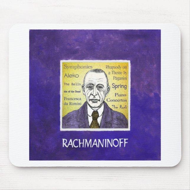 Alfombrilla De Ratón Rachmaninov (Frente)
