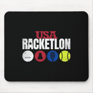 Alfombrilla De Ratón Racketlon - Tenis de mesa Badminton Tenn