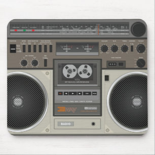 Alfombrilla De Ratón Radio retra