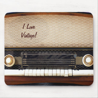 Alfombrilla De Ratón Radio vieja