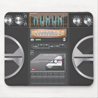 Alfombrilla De Ratón Radiograbadora Boombox