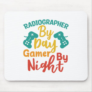 Alfombrilla De Ratón Radiógrafo Por Día Gamer Por Noche