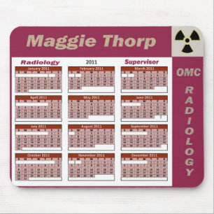 Alfombrilla De Ratón Radiología Mousepad estupendo de Maggie Thorp