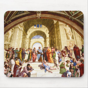 Alfombrilla De Ratón Rafael, La Escuela de Atenas (1509)