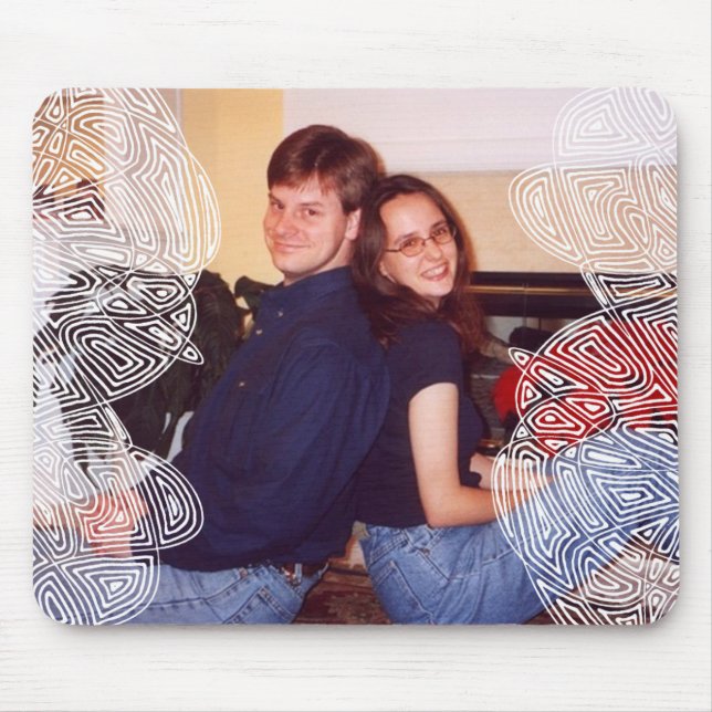 Alfombrilla De Ratón Ráfaga Mousepad (Frente)