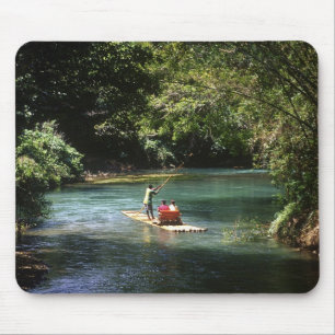 Alfombrilla De Ratón Rafting en el río Martha Brae, Falmouth,