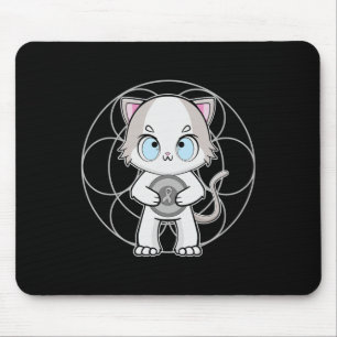 Alfombrilla De Ratón Ragdoll Cat Anime Kitten Dyslexia Conciencia