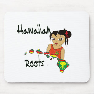 Alfombrilla De Ratón Raíces hawaianas