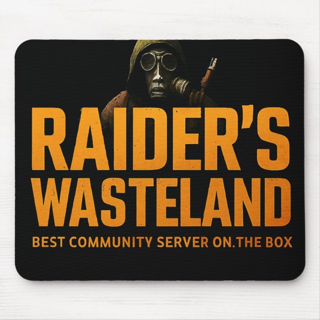 Alfombrilla De Ratón Raider’s Wasteland Mousepad (Frente)