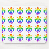 Rainbow Fleur-de-lis