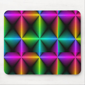 Alfombrilla De Ratón Rainbow Geometric Optical Illusion Mousepad | Mode